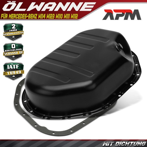 Oil sump pan with - oil, drain