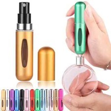 Refillable Perfume Atomiser 5 ml Spray Pump Portable Bottles Ideal for Travel