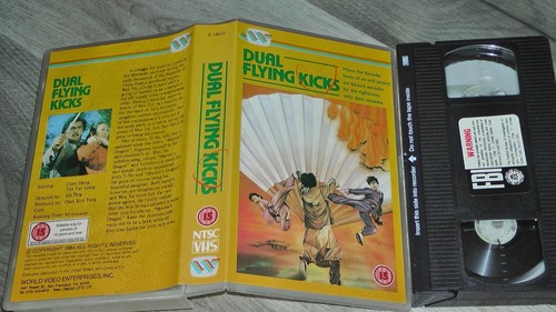 Dual flying kicks vhs - dual,