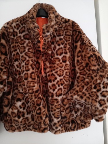 Womens leppard faux fur - leppard,