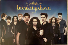 TWILIGHT SAGA - BREAKING DAWN PT 2 RARE ORIGINAL Large Poster  36x24 inch mint 