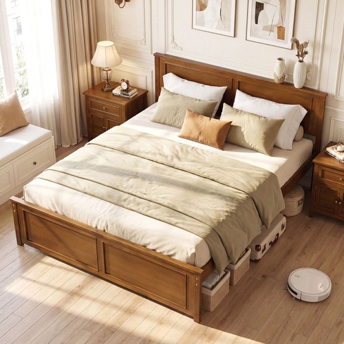 Queen size bed - queen, frame