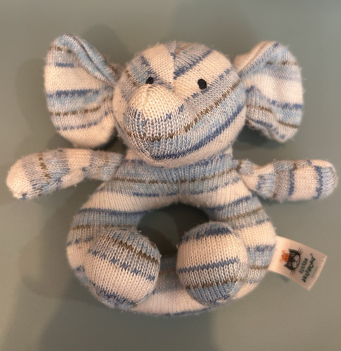 Jellycat blue white - jellycat, elephant