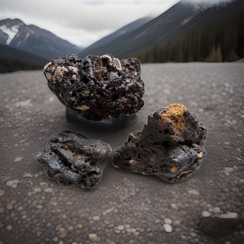 Volcanic rocks lava - 3,