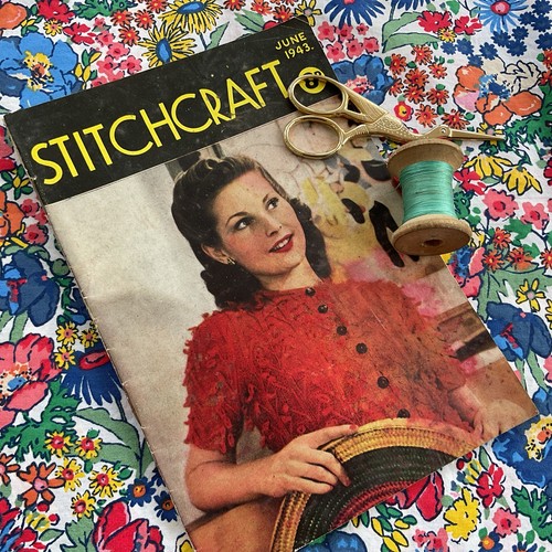 1940s stitchcraft june 1943 - 1940s,