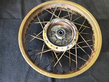 Yamaha SR250 Rear Wheel Very Rough See Pics Full Bike Broken January 2023 10204