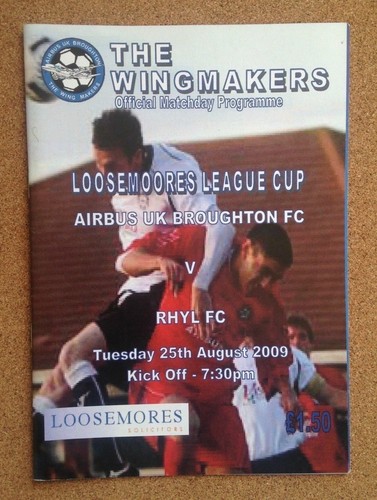 Programme non league inc - programme, (inc