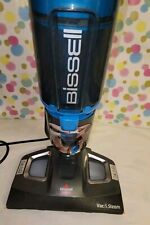 BISSELL Vac & Steam  Steammop - Blue & Silver No Pads, Working But No Steam Come