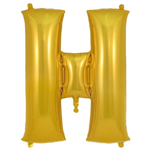 Gold letter foil - foil, balloon