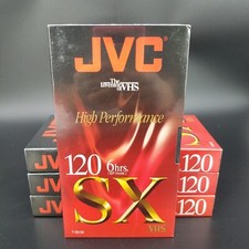 JVC VHS T-120 Video Tape SX