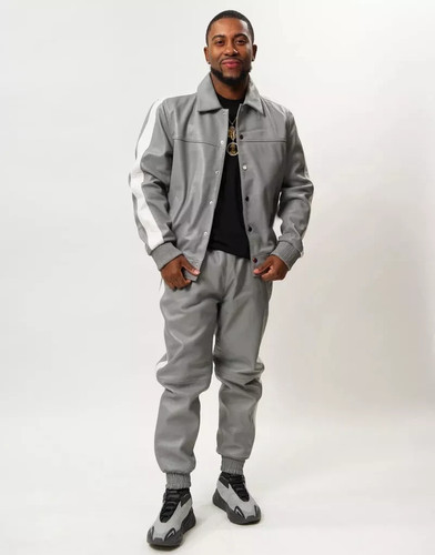 Men lambskin pu leather - pu,