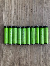10x Amazon AAA rechargable batteries - USED