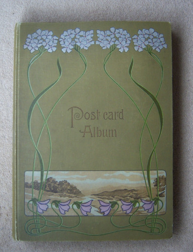 Vintage postcard album - postcard,