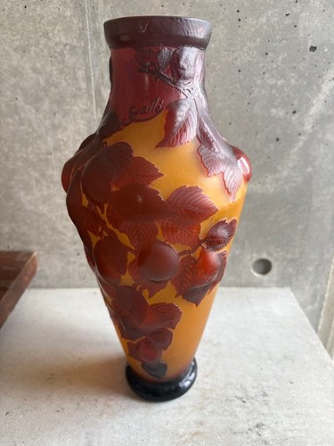 Tip galle vase glass crafts - galle,