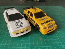 Scalextric C699 + C632 Mercedes + Vauxhall Non magnet New rear tyres