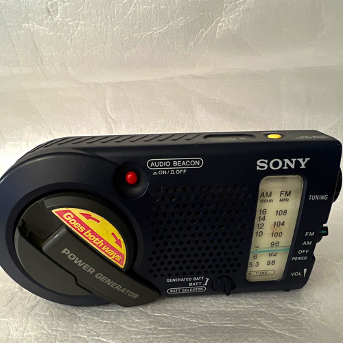 Rare sony icf - icf-s10mk2, am/fm