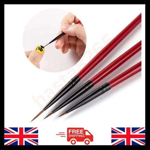3pcs liner brush - brush, nail