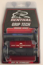 Renthal ATV Quad Jet Ski BMX - Diamond Waffle Medium Compound 7/8" Grips (Grey)