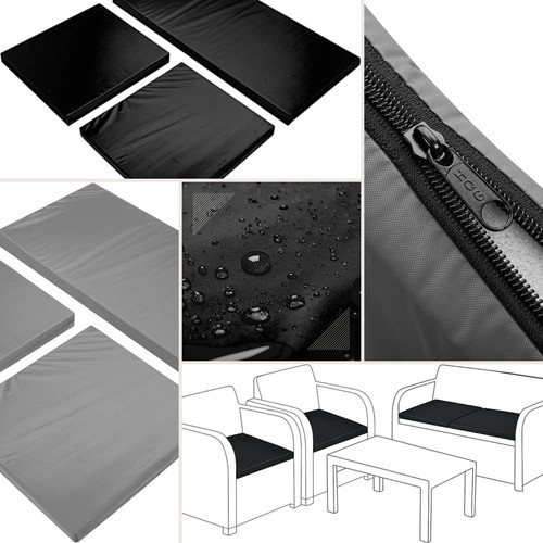 Garden replacement 3pcs seat - replacement,