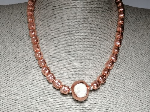 Rose electroplate hematite - rose,