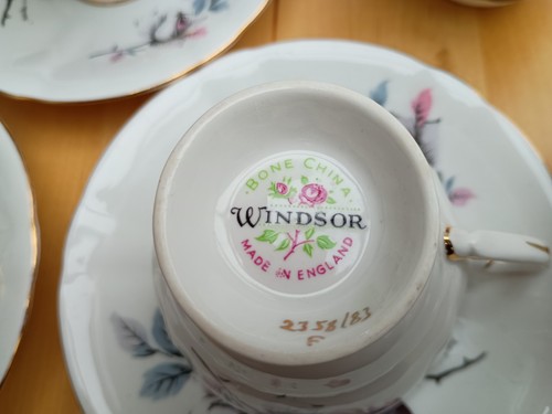 Windsor bone china - , floral