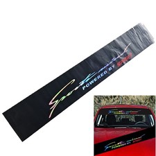 Sport Power By Sport Racing Decals Car Front Windshield Vinyl Sticker 130x21cm