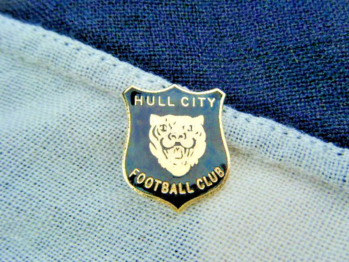 Hull city enamel badge - ,