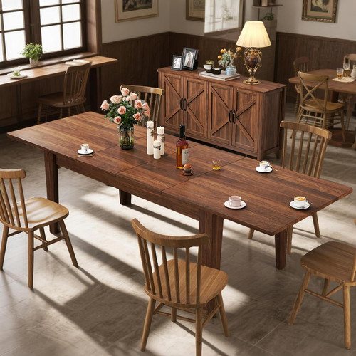 Extendable dining table - extendable,