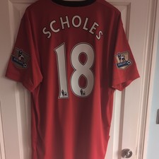 Manchester United Scholes 18