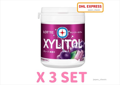 Lotte xylitol gum grape - grape, flavor