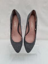 Next Grey and Black Dogtooth Shoe Size 5 BNWT