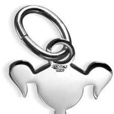925 Sterling Silver Little Girl Pendant – Daughter Charm – Children’s Gift