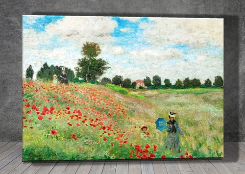 Claude monet wild poppies - monet,