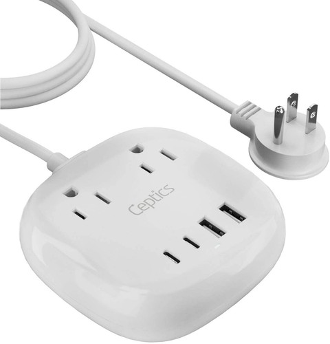 Ceptics 65w usb power - power, strip