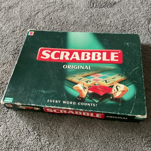 Vintage scrabble board game - vintage,