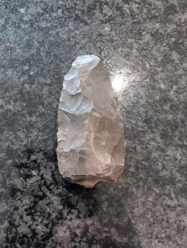 Neolithic stone age tool hand - neolithic,