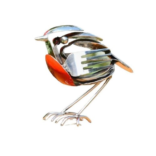 Recycled steel robin - steel,