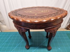 Edwardian Style Inlaid Carved