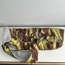 Dryrobe Waterproof Wind Resistant Dog Coat - Camo Grey - Size XL (Extra Large)