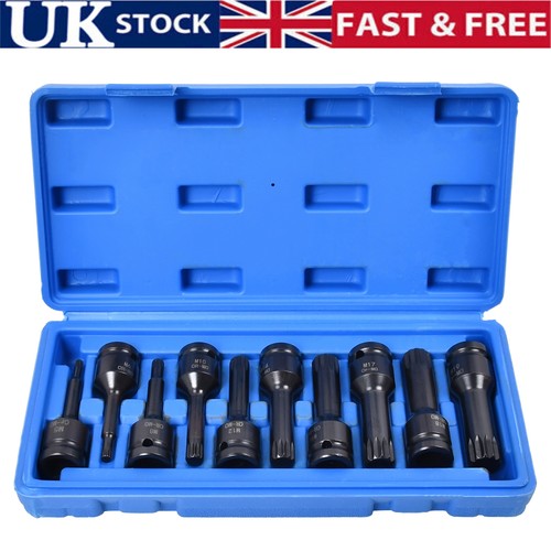 10pc drive spline - 10pc,