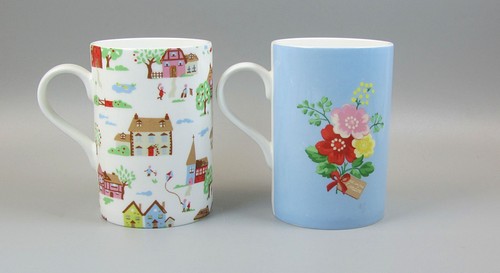 Cath kidston mugs - mugs, floral