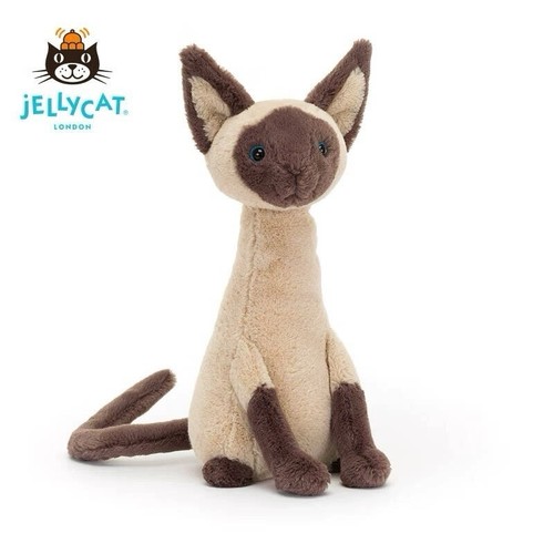 Jellycat iris siamese cat - siamese,