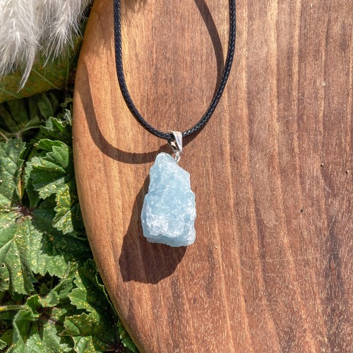Raw aquamarine crystal - raw,