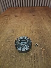 A GENUINE STIHL MS 021 CHAINSAW FLYWHEEL AND NUT ASSEMBLY 1123 400 1200 