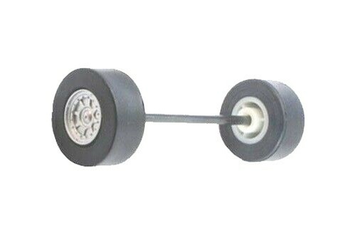 Scalextric w8504 front wheels - scalextric,