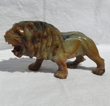 Jade Carved Roaring Lion