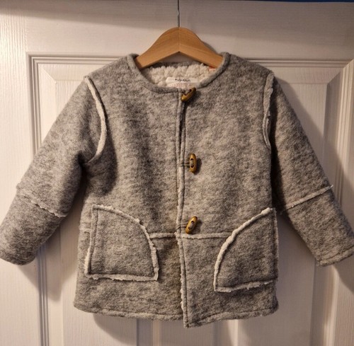Girls zara grey - girls, woolen