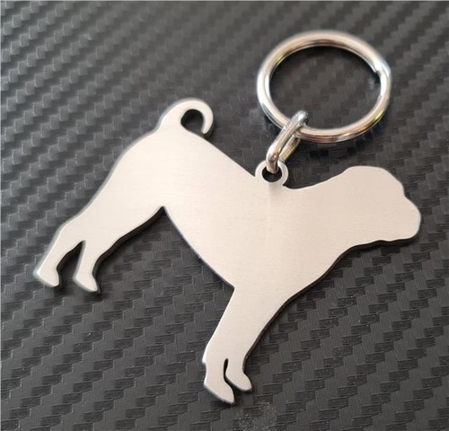 Shar pei keyring keychain dog - shar,