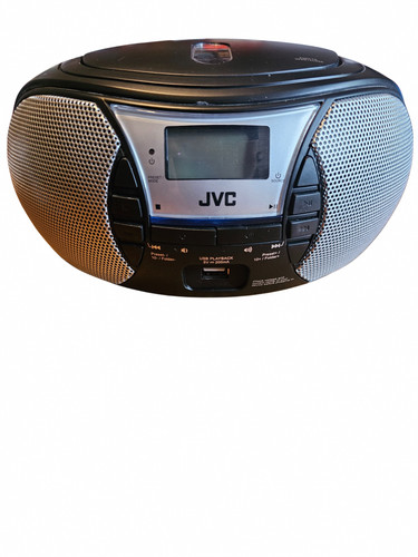 Jvc d222b fm boombox - jvc,