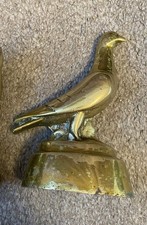 Vintage Heavy Brass Pigeon